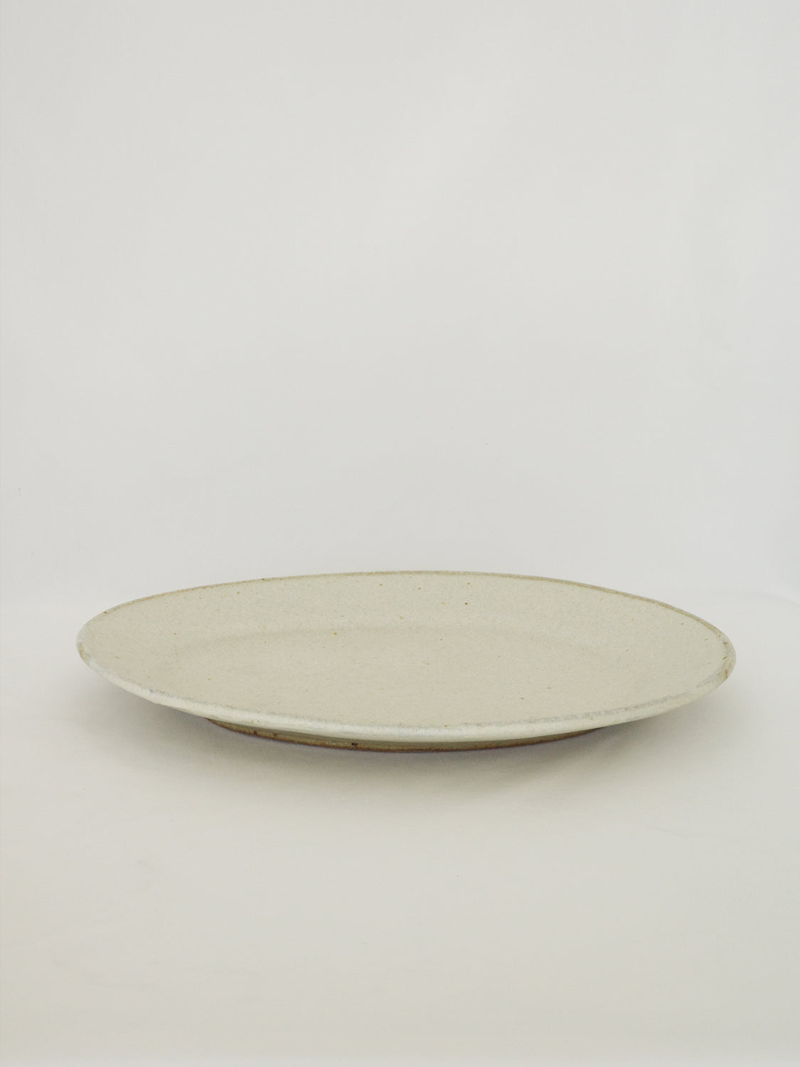 Oval plate M - yellow